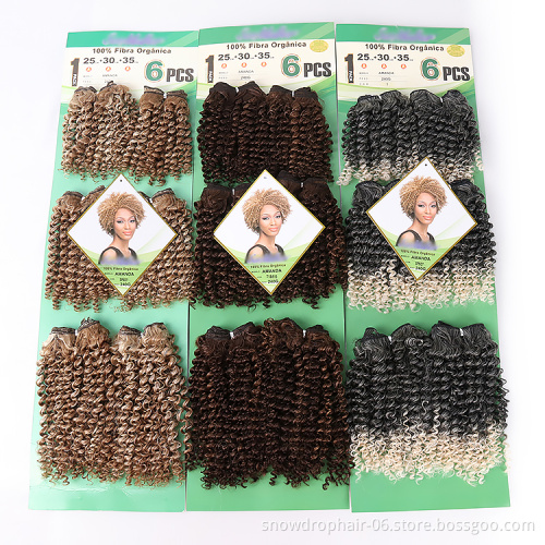 Julianna Online Water Curl Afro Kinky Curly Synthetic Blonde Deep Wholesale Vendors Weave In New York 16 Inch Bundles Weave
